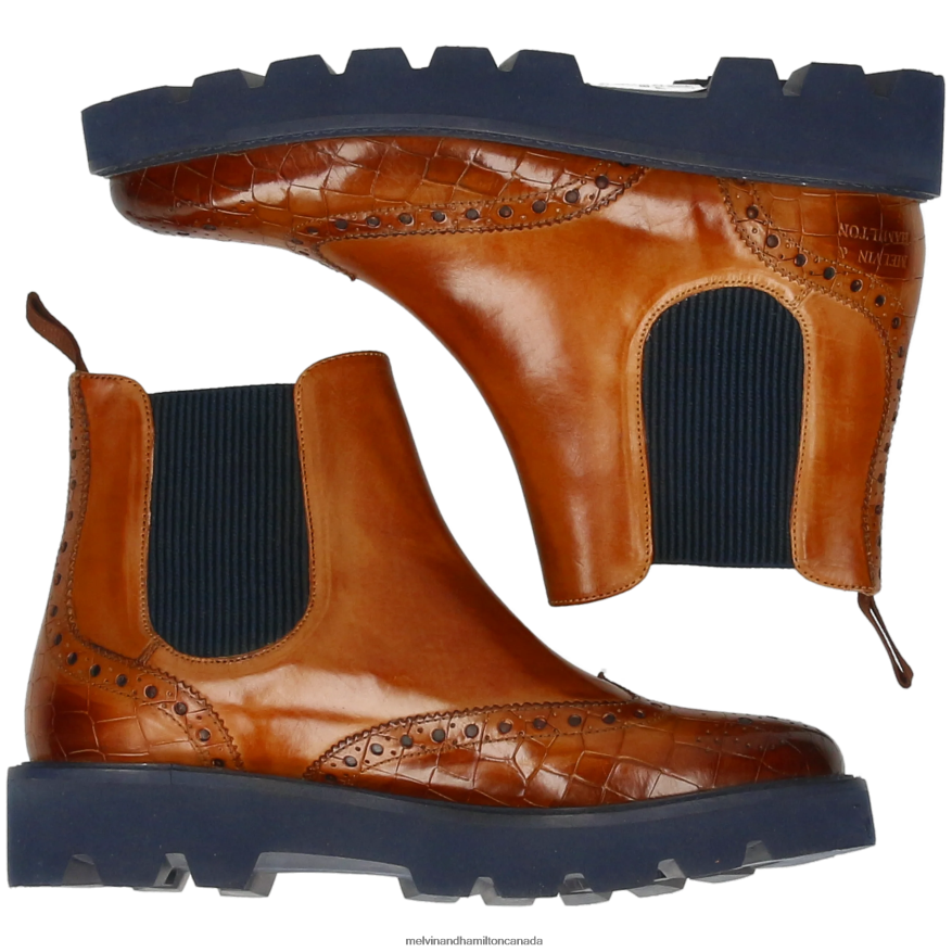 Women Melvin & Hamilton Brown Selina 65 Ankle Boots P4V68P884