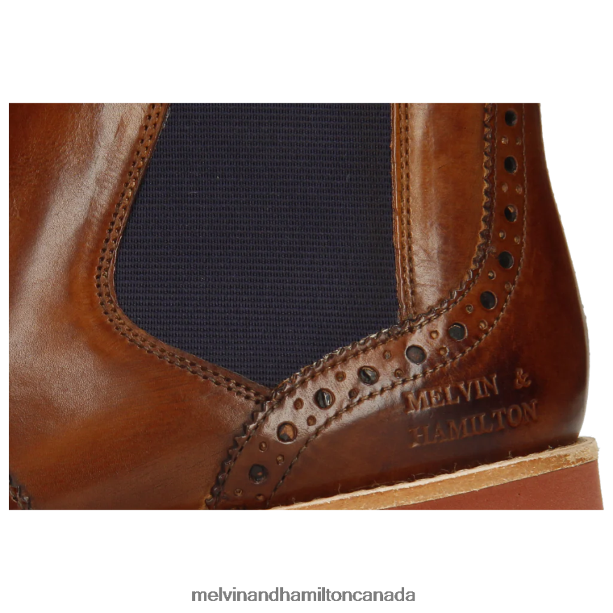 Women Melvin & Hamilton Brown Selina 6 Ankle Boots P4V68P1001