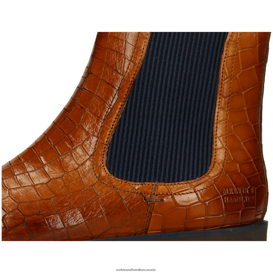 Women Melvin & Hamilton Brown Susan 100 Ankle Boots P4V68P905