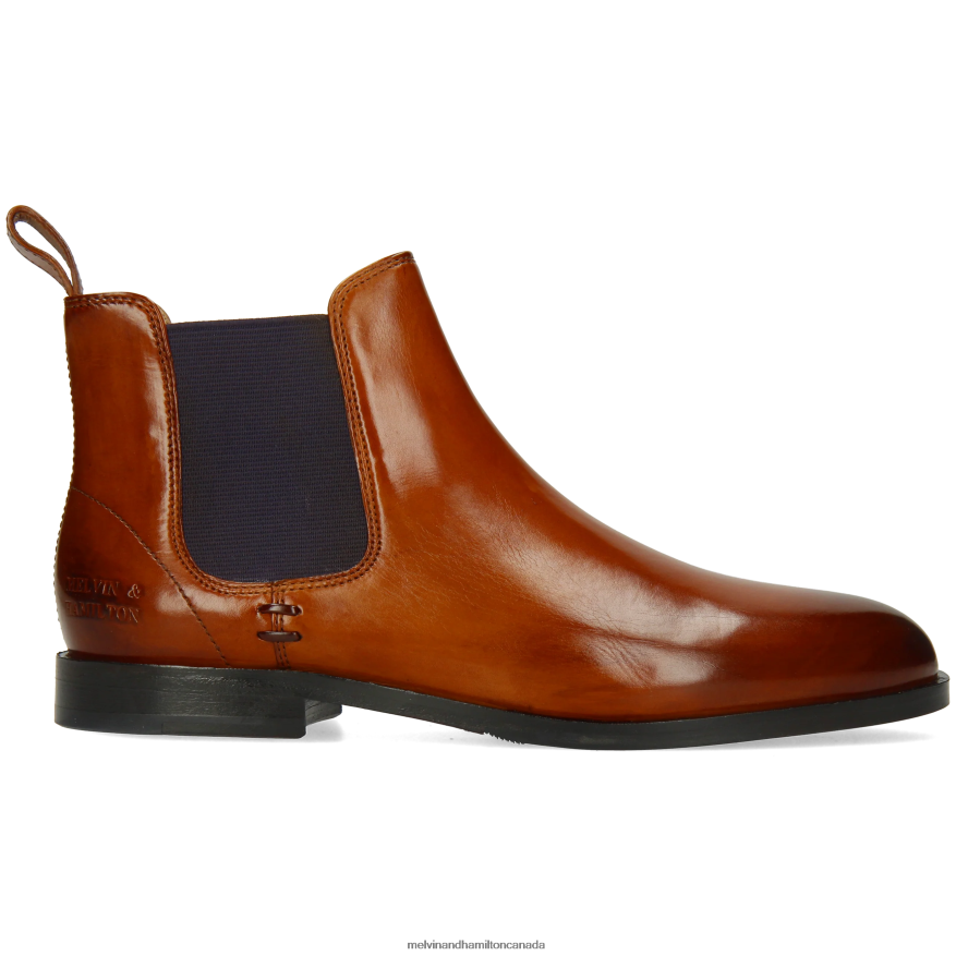 Women Melvin & Hamilton Brown Susan 10 Ankle Boots P4V68P813