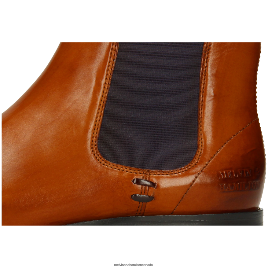 Women Melvin & Hamilton Brown Susan 10 Ankle Boots P4V68P813