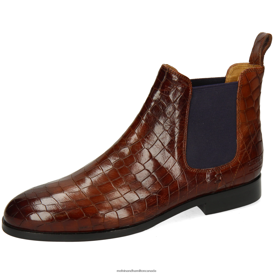 Women Melvin & Hamilton Brown Susan 10 Ankle Boots P4V68P900