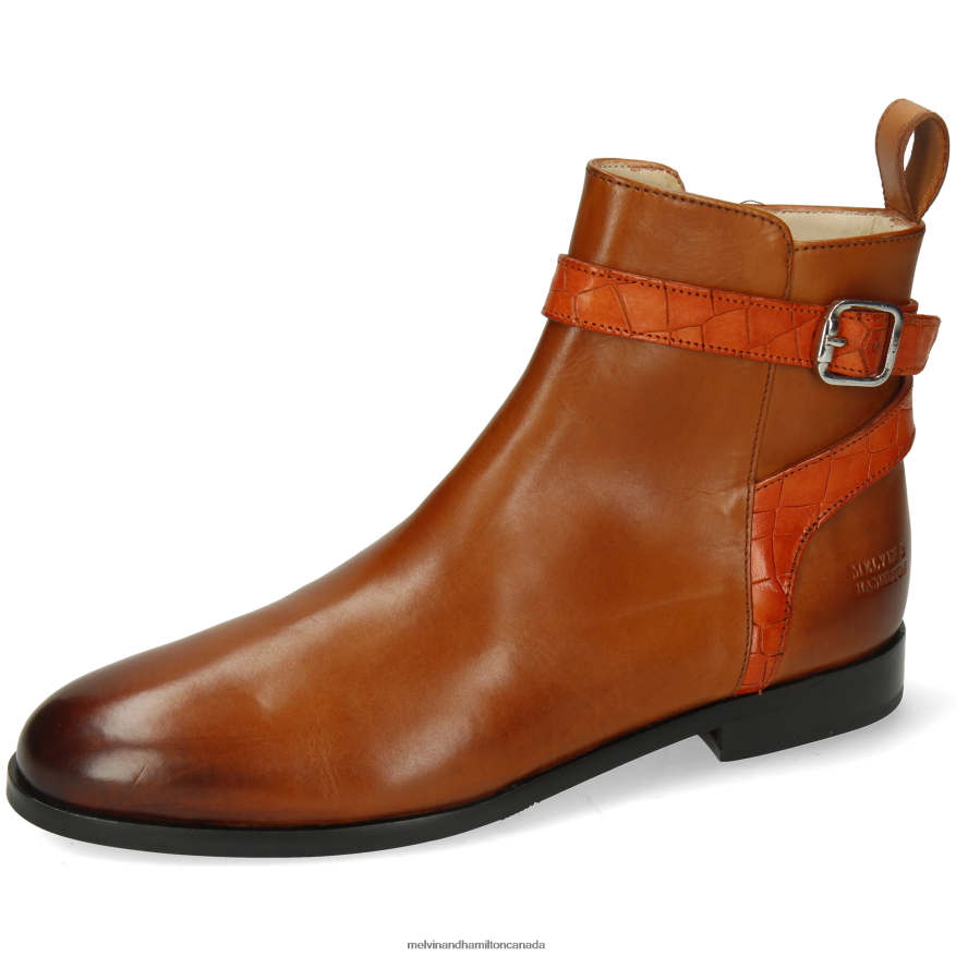 Women Melvin & Hamilton Brown Susan 116 Ankle Boots P4V68P868