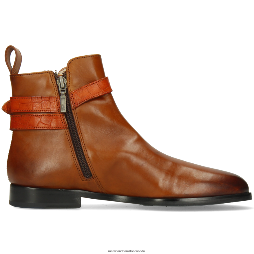 Women Melvin & Hamilton Brown Susan 116 Ankle Boots P4V68P868