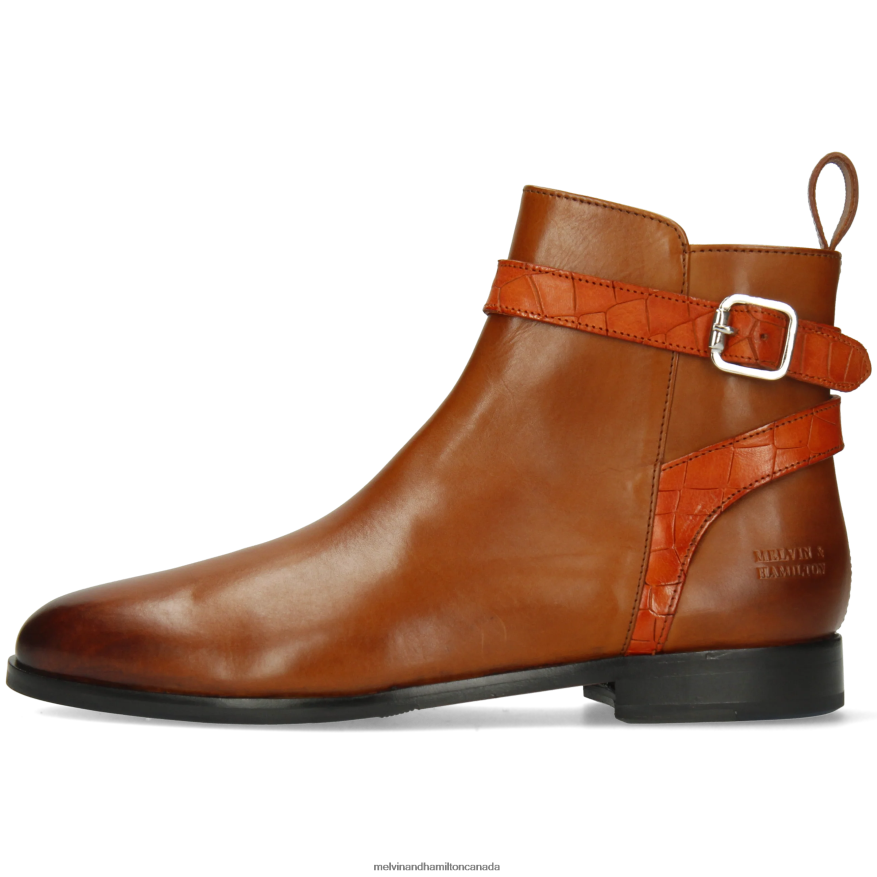 Women Melvin & Hamilton Brown Susan 116 Ankle Boots P4V68P868