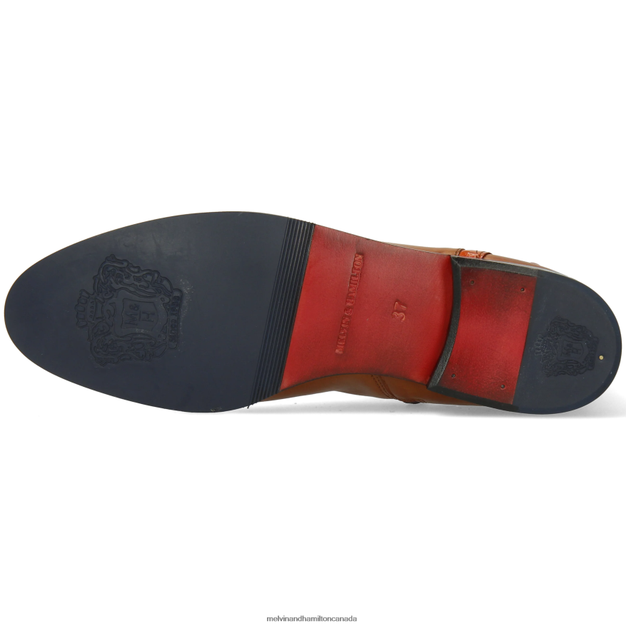 Women Melvin & Hamilton Brown Susan 116 Ankle Boots P4V68P868