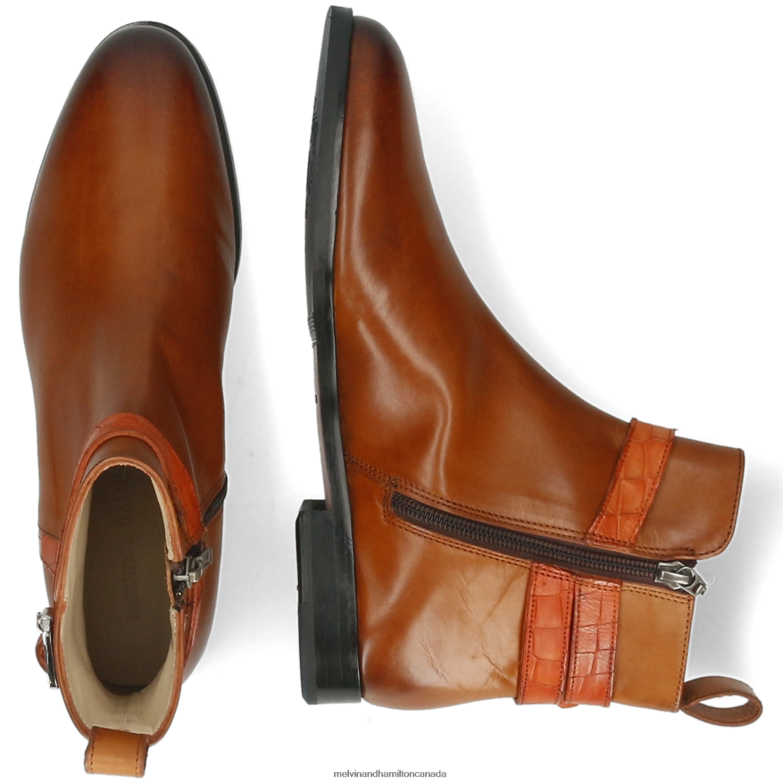 Women Melvin & Hamilton Brown Susan 116 Ankle Boots P4V68P868