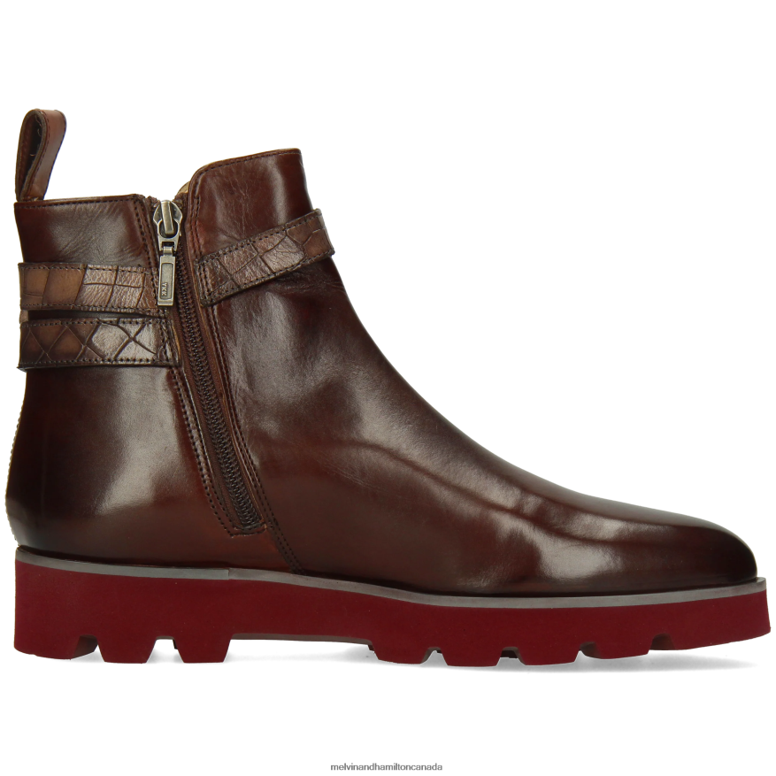 Women Melvin & Hamilton Brown Susan 116 Ankle Boots P4V68P913