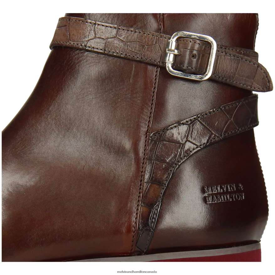 Women Melvin & Hamilton Brown Susan 116 Ankle Boots P4V68P913