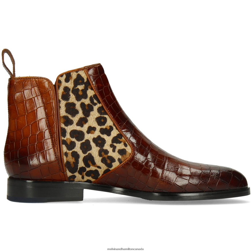 Women Melvin & Hamilton Brown Susan 34 Ankle Boots P4V68P938