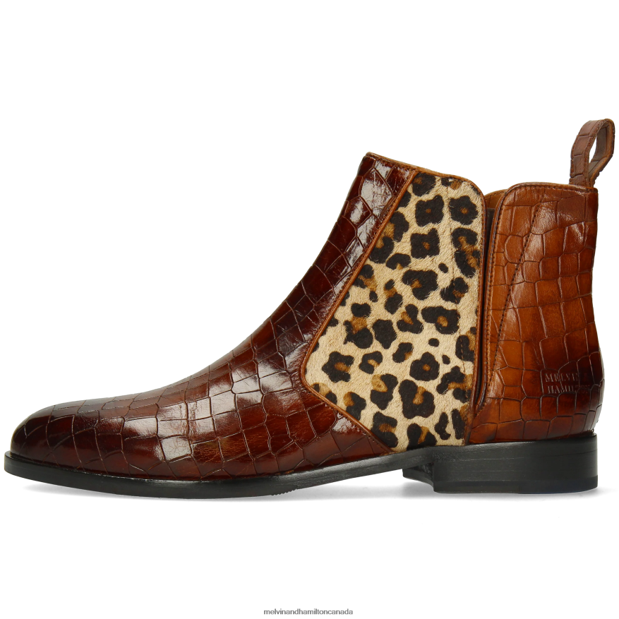 Women Melvin & Hamilton Brown Susan 34 Ankle Boots P4V68P938