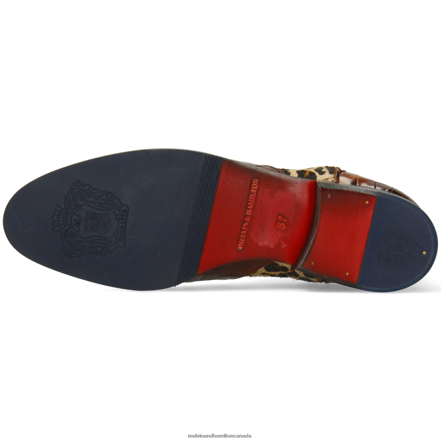 Women Melvin & Hamilton Brown Susan 34 Ankle Boots P4V68P938