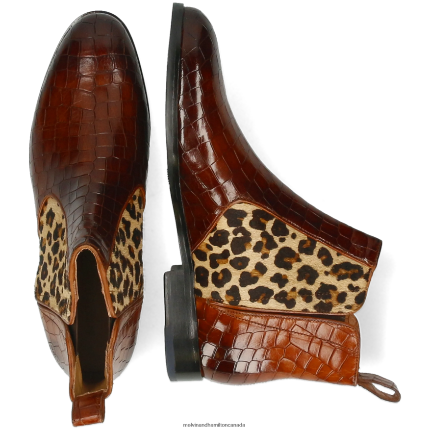 Women Melvin & Hamilton Brown Susan 34 Ankle Boots P4V68P938