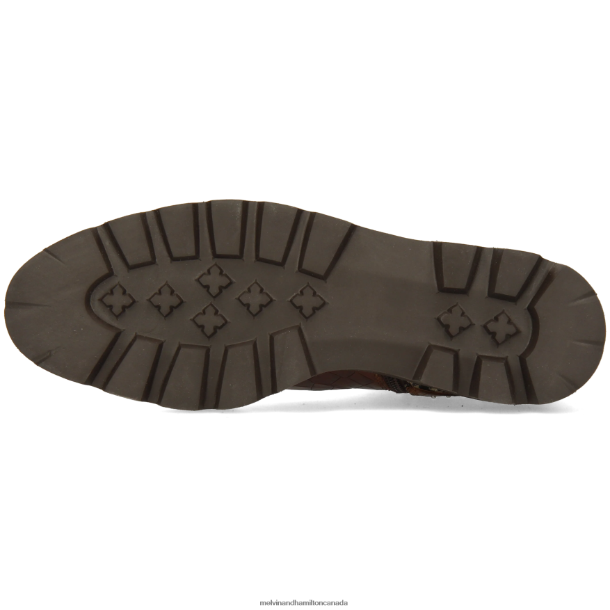 Women Melvin & Hamilton Brown Susan 68 Ankle Boots P4V68P820