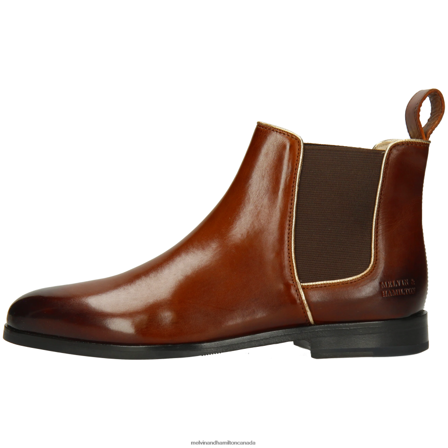 Women Melvin & Hamilton Brown Susan 70 Ankle Boots P4V68P817