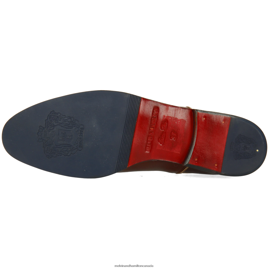 Women Melvin & Hamilton Brown Susan 70 Ankle Boots P4V68P817