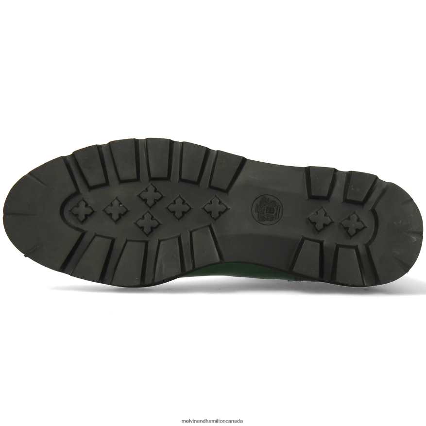 Women Melvin & Hamilton Green Sybill 6 Ankle Boots P4V68P825