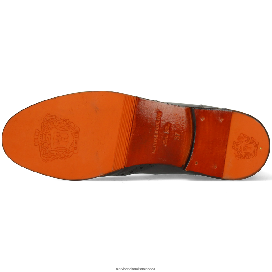 Women Melvin & Hamilton Grey Amelie 5 Ankle Boots P4V68P991