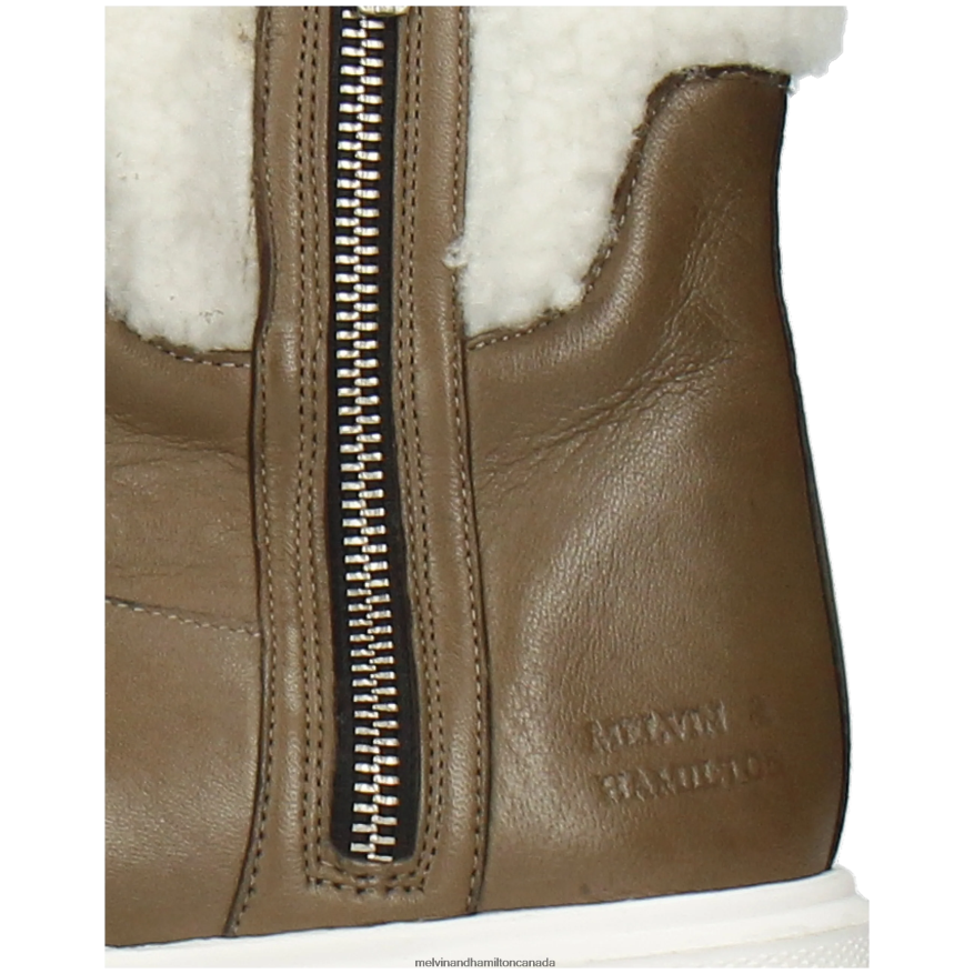 Women Melvin & Hamilton Grey Fay 10 Ankle Boots P4V68P1020