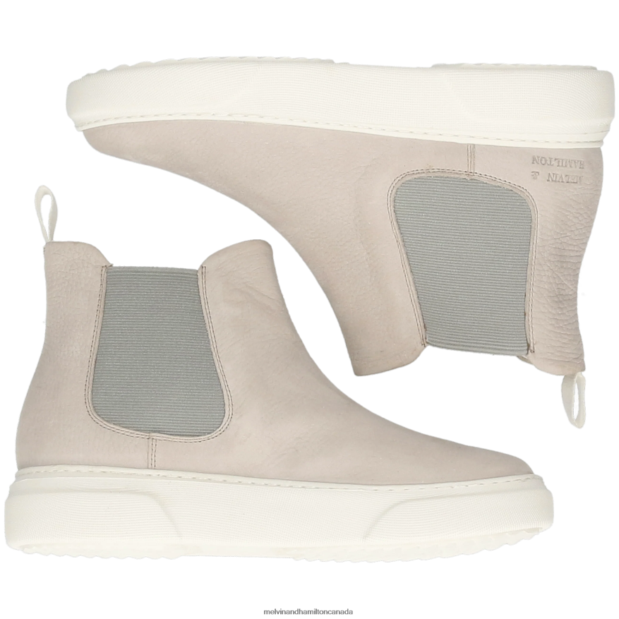 Women Melvin & Hamilton Grey Hailey 2 Ankle Boots P4V68P1045