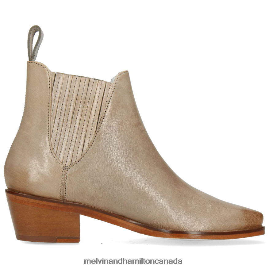 Women Melvin & Hamilton Grey Kylie 1 Ankle Boots P4V68P1126