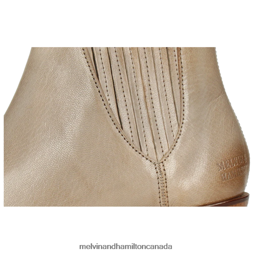 Women Melvin & Hamilton Grey Kylie 1 Ankle Boots P4V68P1126