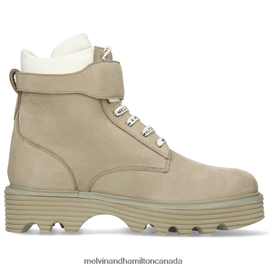 Women Melvin & Hamilton Grey Leonie 10 Ankle Boots P4V68P1125