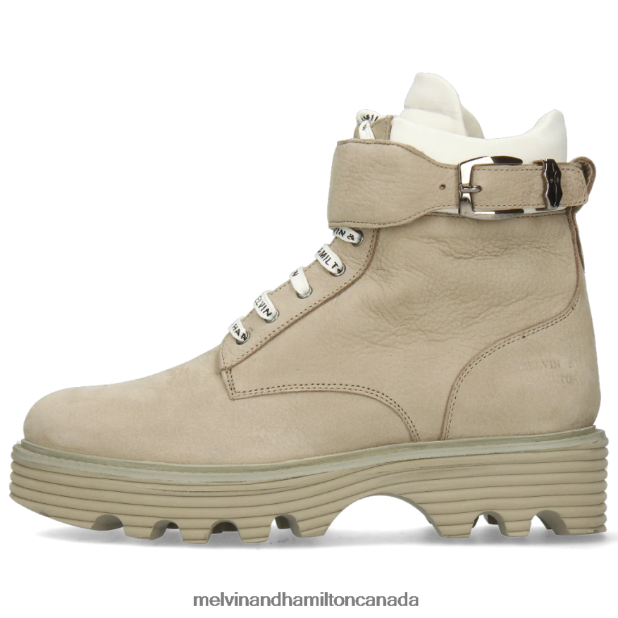 Women Melvin & Hamilton Grey Leonie 10 Ankle Boots P4V68P1125