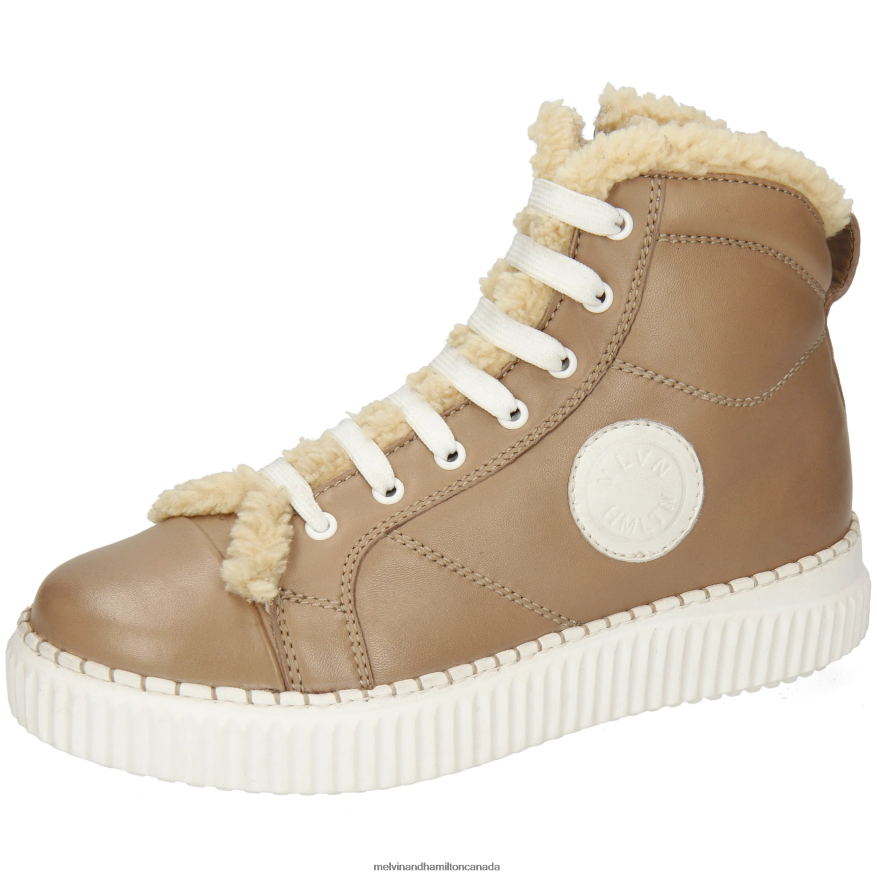 Women Melvin & Hamilton Grey Nuri 12 Ankle Boots P4V68P945