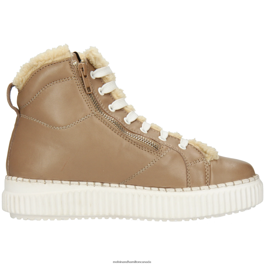 Women Melvin & Hamilton Grey Nuri 12 Ankle Boots P4V68P945