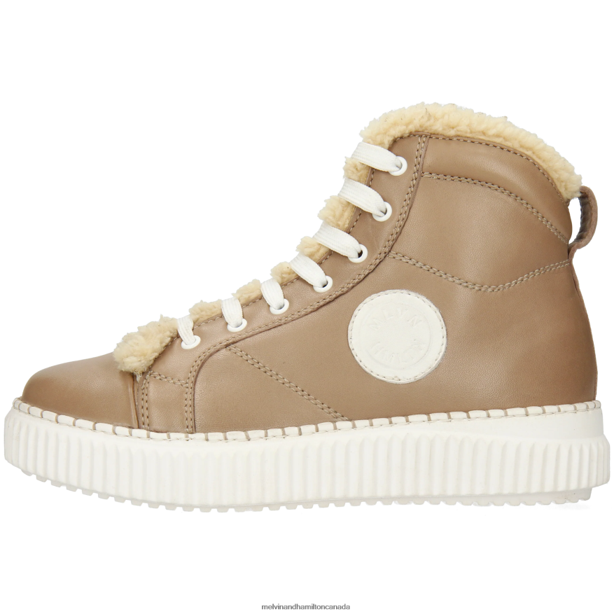 Women Melvin & Hamilton Grey Nuri 12 Ankle Boots P4V68P945