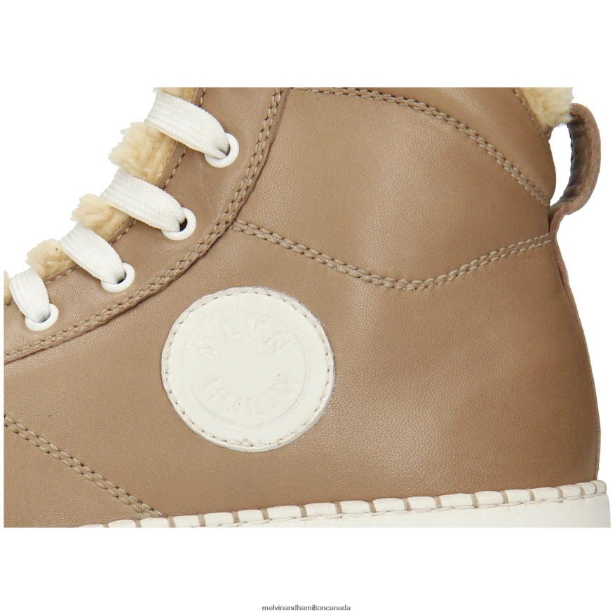 Women Melvin & Hamilton Grey Nuri 12 Ankle Boots P4V68P945