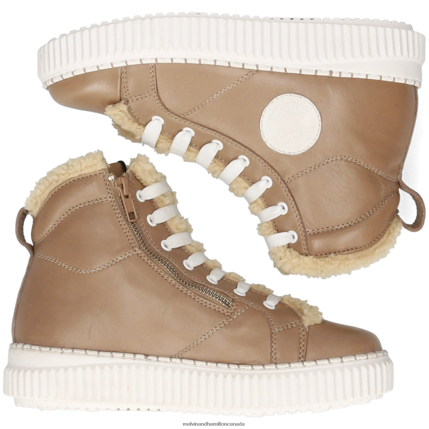 Women Melvin & Hamilton Grey Nuri 12 Ankle Boots P4V68P945