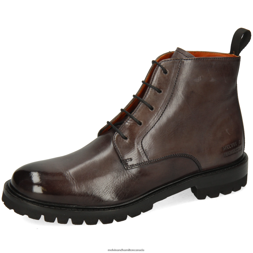 Women Melvin & Hamilton Grey Regine 7 Ankle Boots P4V68P910