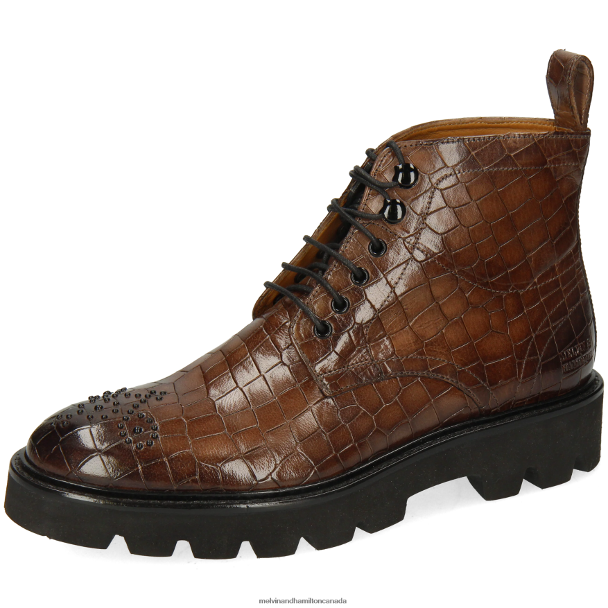 Women Melvin & Hamilton Grey Sally 109 Ankle Boots P4V68P888