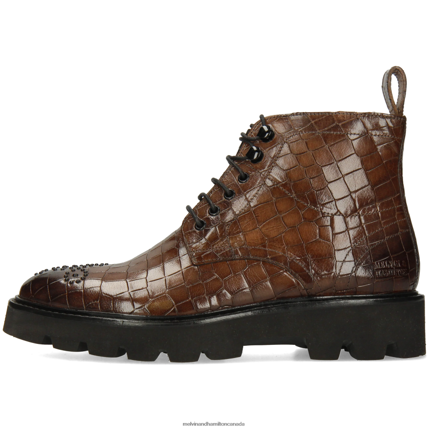 Women Melvin & Hamilton Grey Sally 109 Ankle Boots P4V68P888