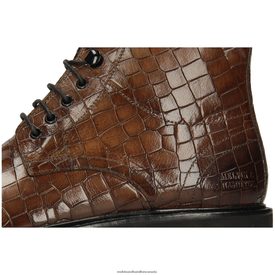 Women Melvin & Hamilton Grey Sally 109 Ankle Boots P4V68P888