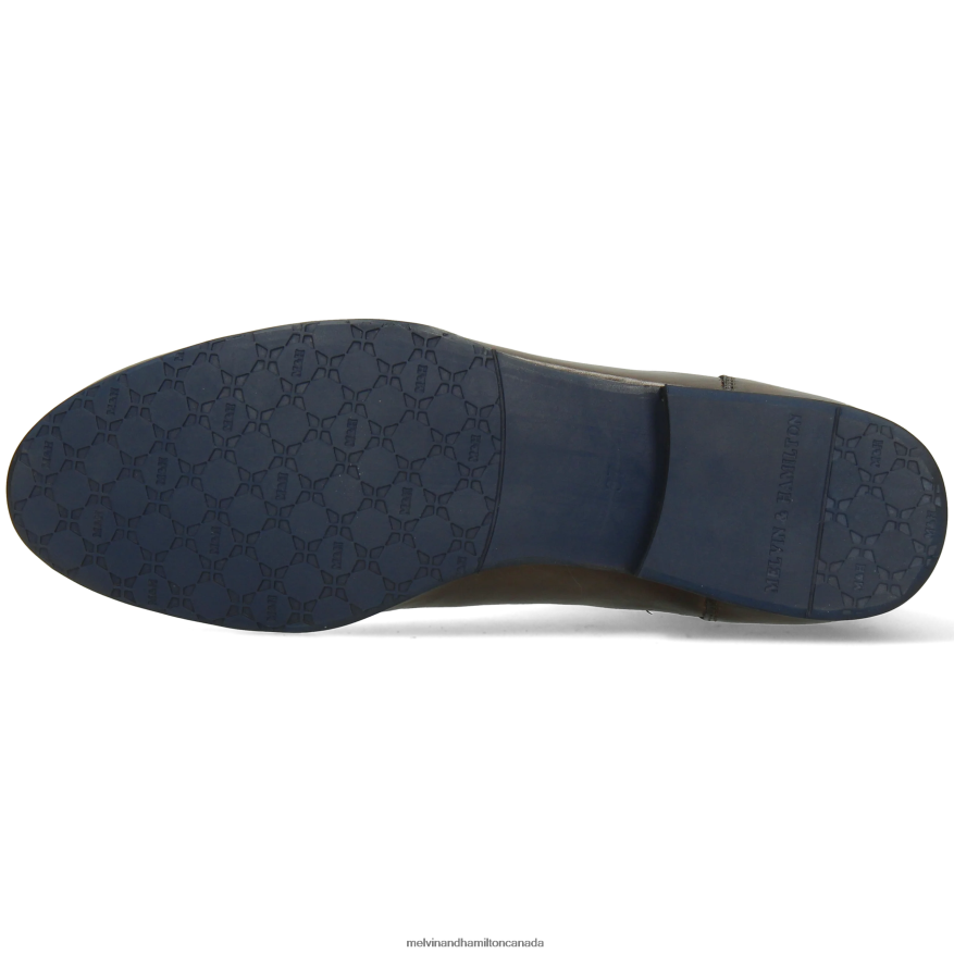 Women Melvin & Hamilton Grey Sally 16 Ankle Boots P4V68P798