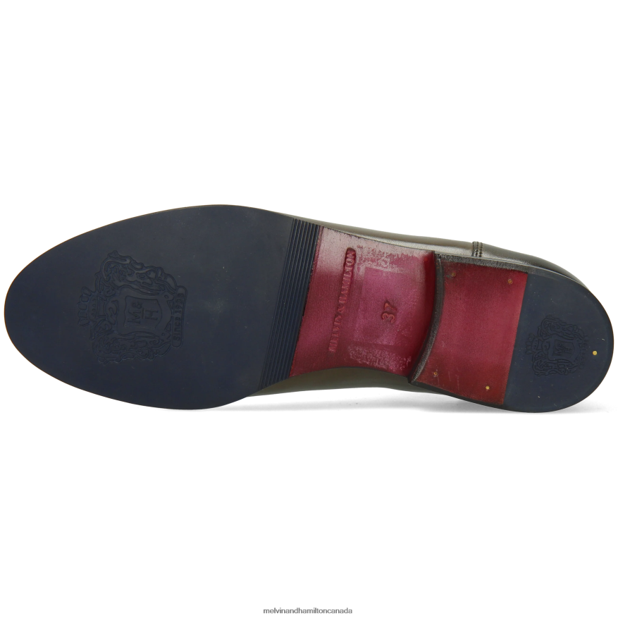 Women Melvin & Hamilton Khaki Sally 16 Ankle Boots P4V68P914