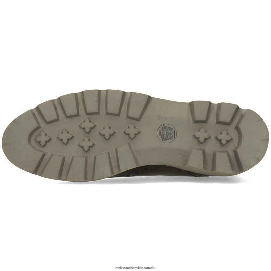 Women Melvin & Hamilton Khaki Selina 65 Ankle Boots P4V68P973