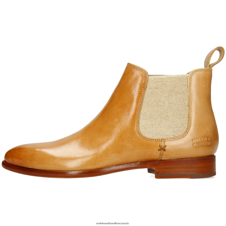 Women Melvin & Hamilton Light Brown Jessy 1 Ankle Boots P4V68P786