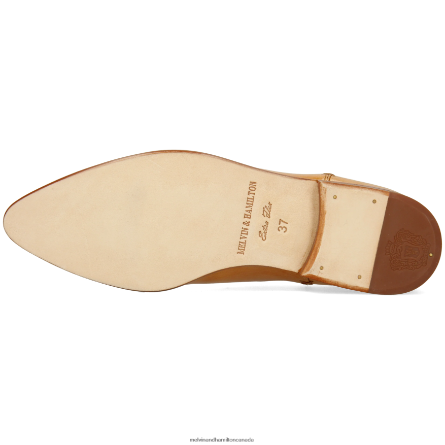 Women Melvin & Hamilton Light Brown Jessy 1 Ankle Boots P4V68P786