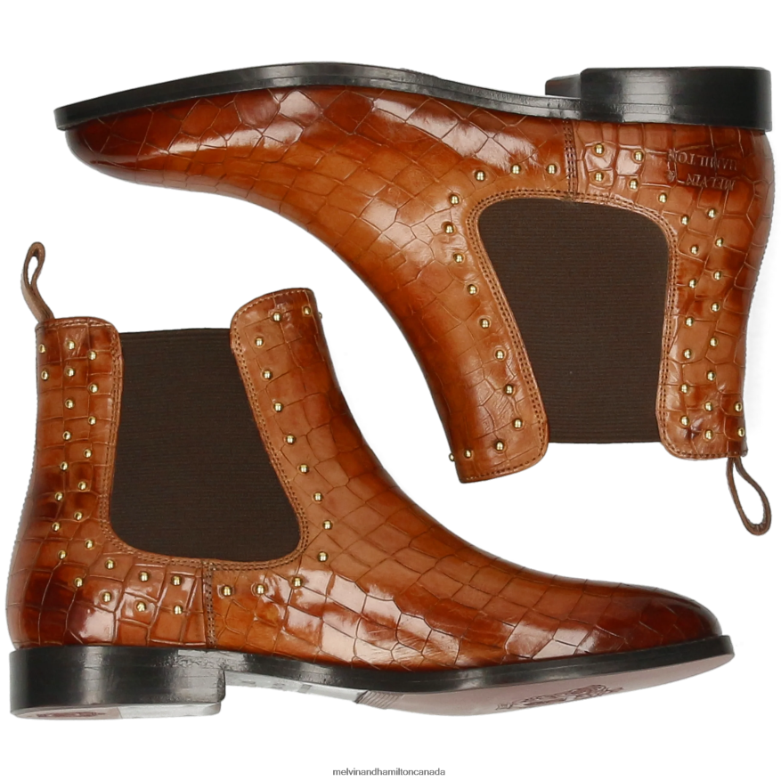 Women Melvin & Hamilton Light Brown Katrin 3 Ankle Boots P4V68P968