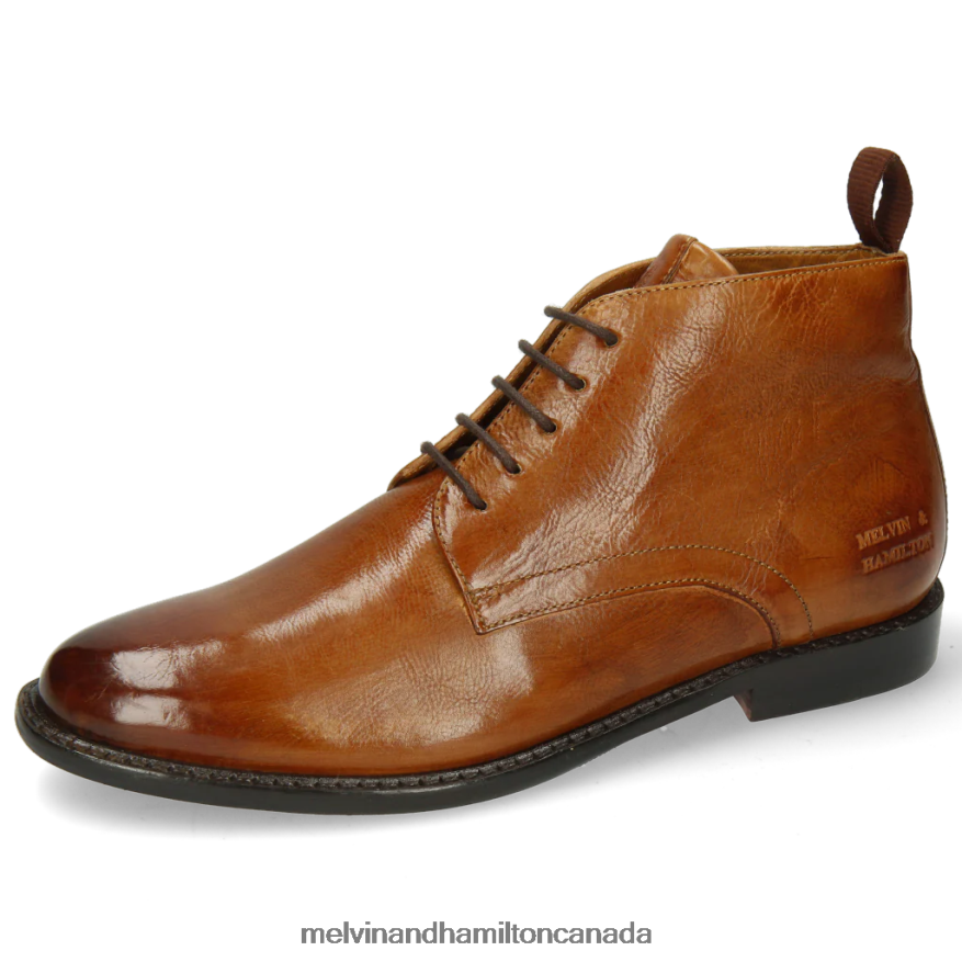 Women Melvin & Hamilton Light Brown Selina 28 Ankle Boots P4V68P976