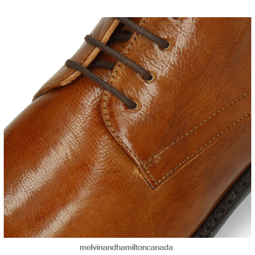 Women Melvin & Hamilton Light Brown Selina 28 Ankle Boots P4V68P976