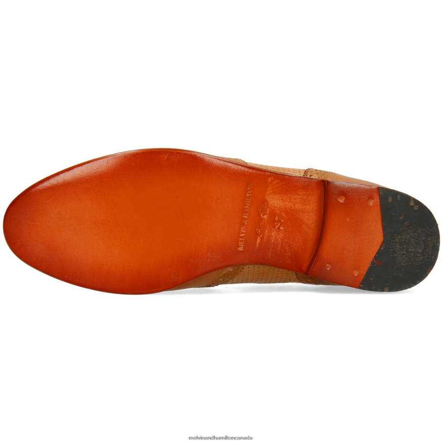 Women Melvin & Hamilton Light Brown Selina 6 Ankle Boots P4V68P864