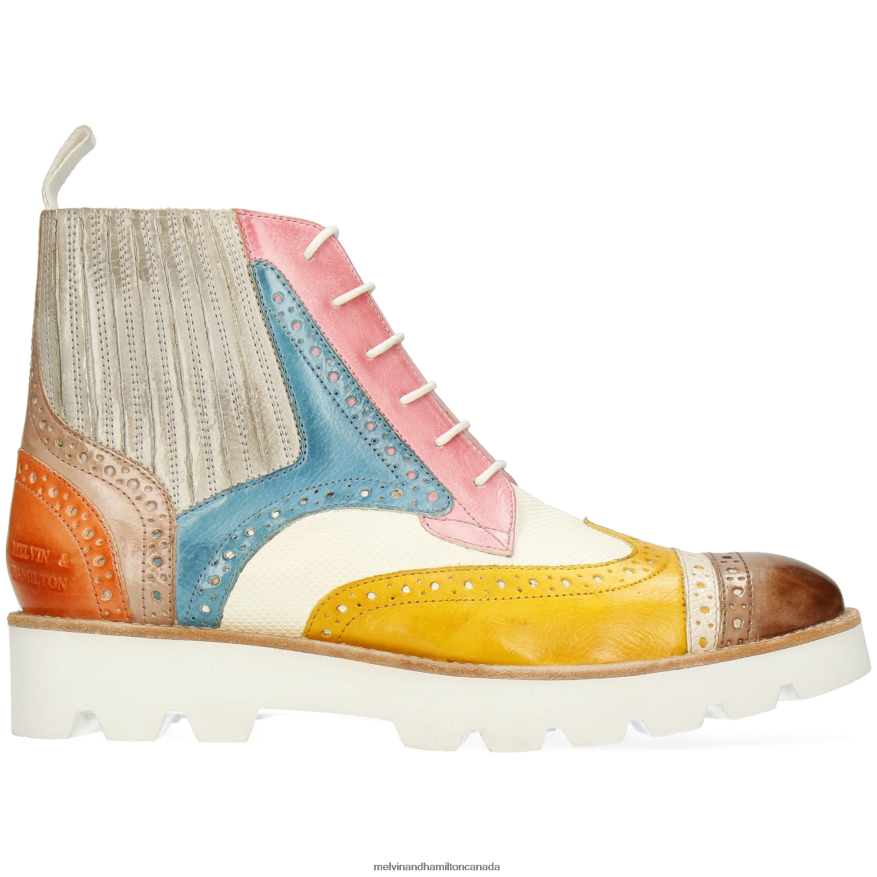 Women Melvin & Hamilton Multi Amelie 17 Ankle Boots P4V68P1052