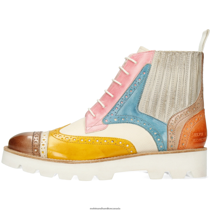 Women Melvin & Hamilton Multi Amelie 17 Ankle Boots P4V68P1052
