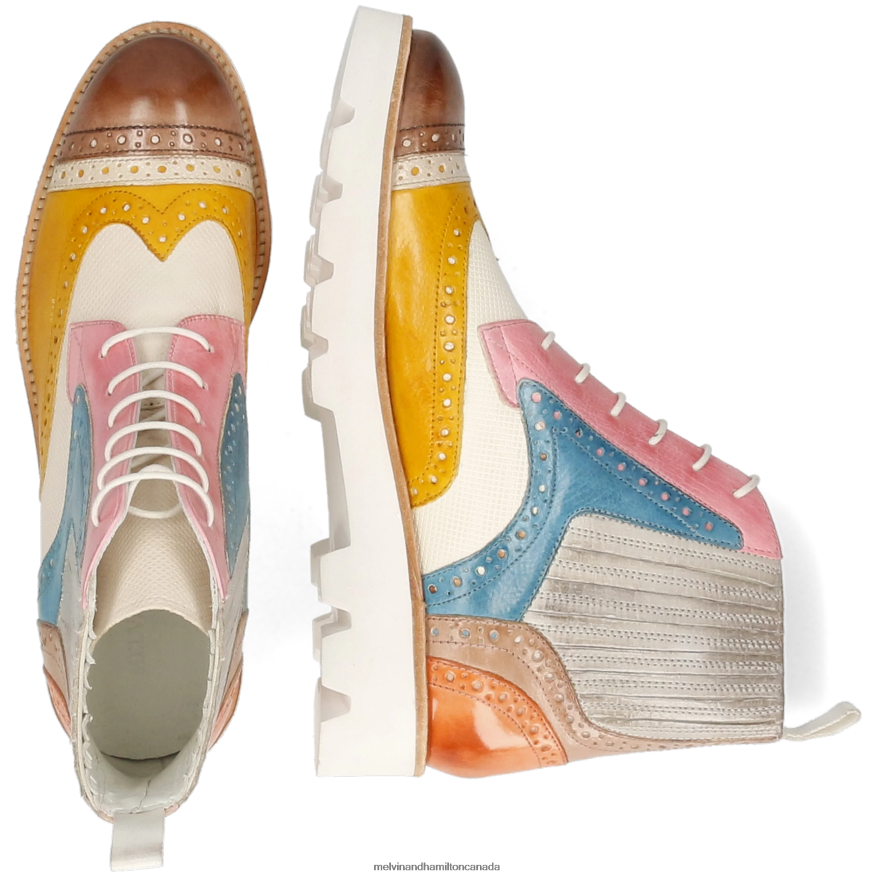 Women Melvin & Hamilton Multi Amelie 17 Ankle Boots P4V68P1052