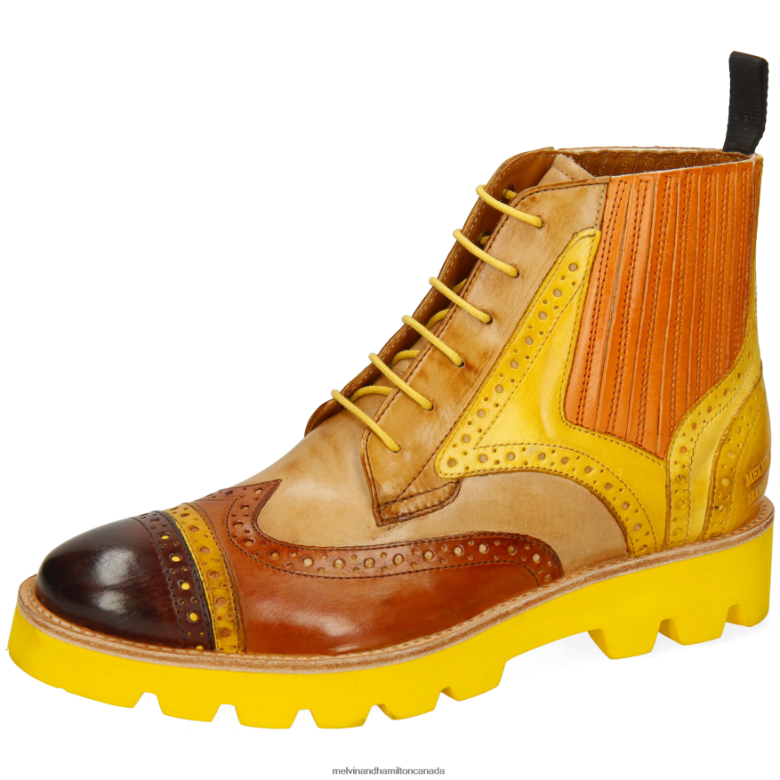 Women Melvin & Hamilton Multi Amelie 17 Ankle Boots P4V68P1086